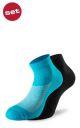 LENZ Compression Socken, L, rosa-schwarz, Unisex, 1 Paar, 135-45 _50-29451353