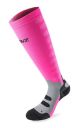 LENZ Compression Socken, XL, rosa-schwarz, Unisex, 1 Paar, 135-46 _50-29461352