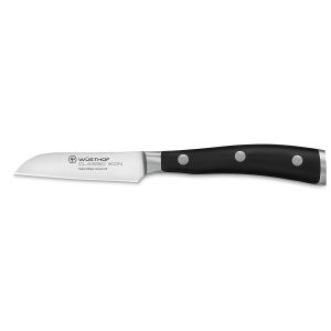 WÜSTHOF Classic Ikon, Blade length: 8cm, black, Vegetable and Paring Knife, 60-1040333208