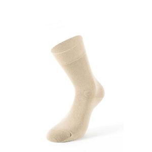 LENZ Cotton 200 Socken, beige, Unisex, 2 Paar