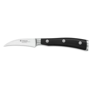 WÜSTHOF Classic Ikon, Blade length: 7cm, black, Peeling Knife, 60-1040332207