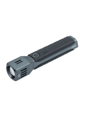 ABUS Seclight TL-517 Flashlight, negro-gris, Seguridad del Hogar , Linterna con función estroboscópica, 63994