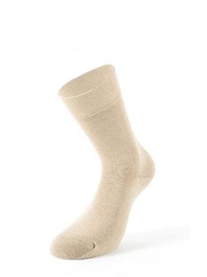LENZ Cotton 200 Socken, bež, Unisex, 2 Paar