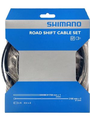 SHIMANO Set Cablu De Schimbare, Set De Cabluri De Viteze, negru, SH-Y60098501