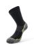 LENZ Staff Worker Four Seasons Socken, black-szürke, Unisex, 1 Paar
